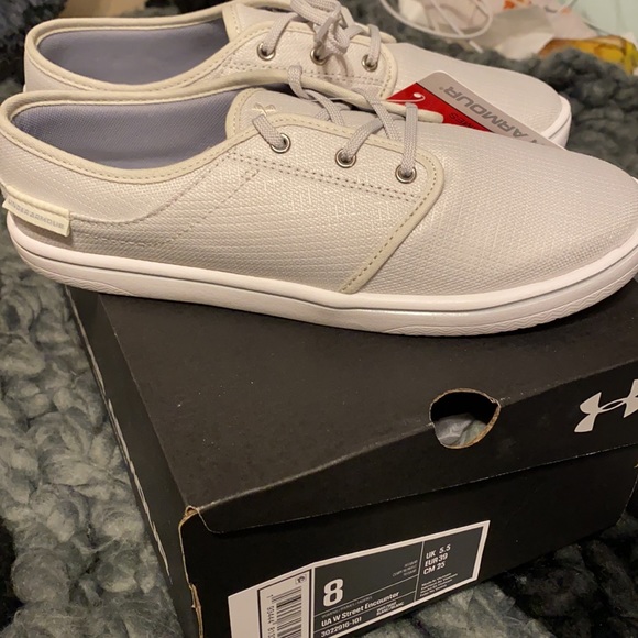 Under Armour Street Encounter Casual Shoes in WHT - Picture 3 of 5